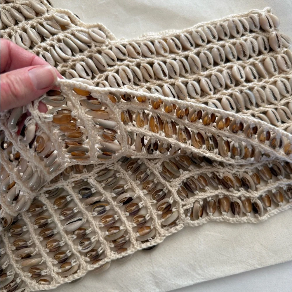 Cowrie Shell & Crochet Camisole - Picture 13 of 16